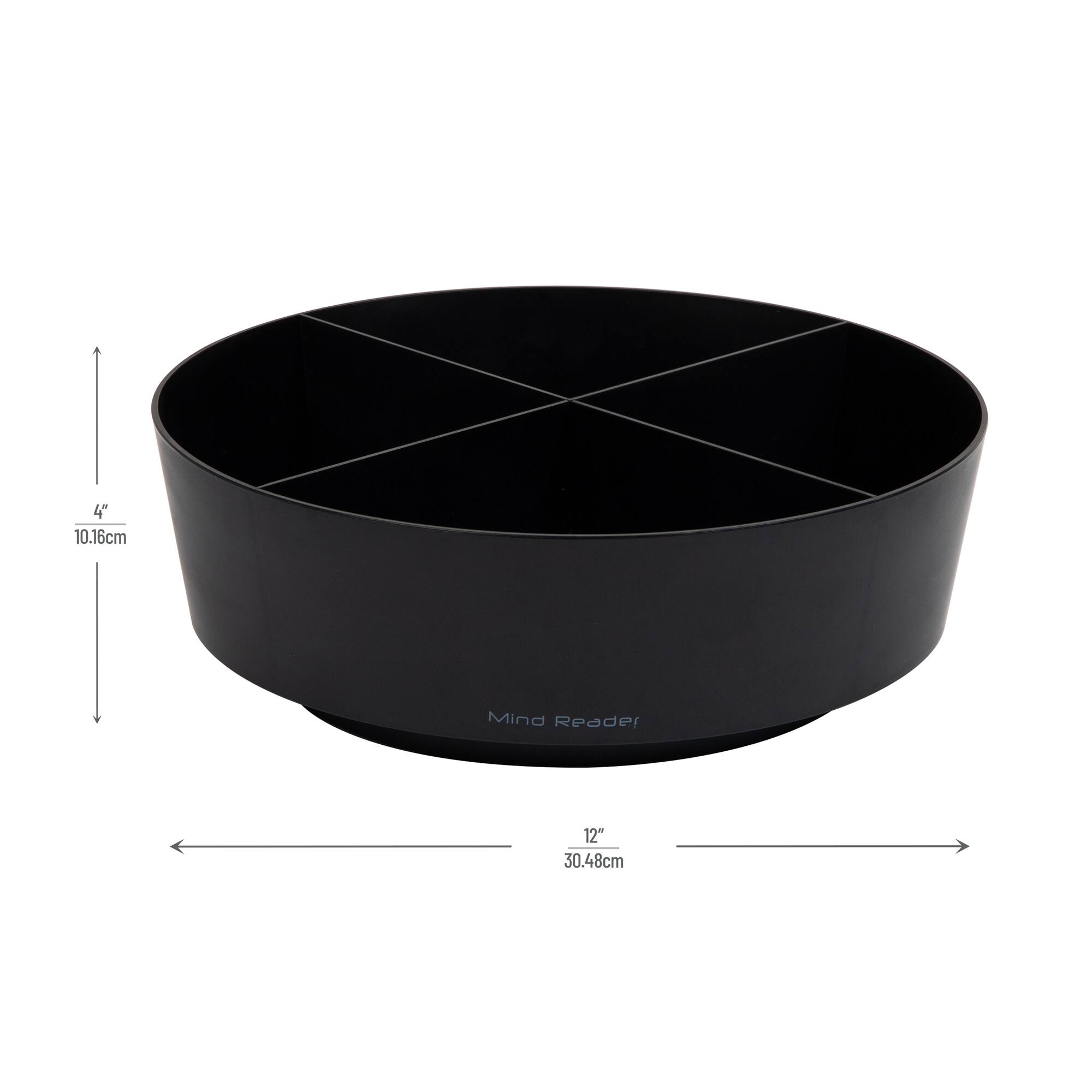Mind Reader 12" Countertop Carousel Organizer